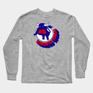 Retro Hockey - Toronto Toros Hockey Team - WHA Seventies Long Sleeve T-Shirt